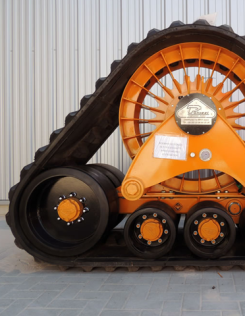 Undercarriages for combines